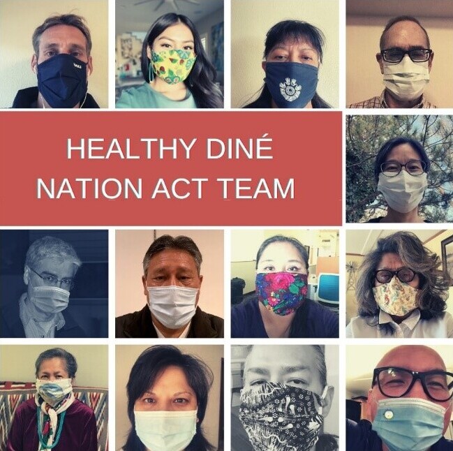 The Healthy Diné Nation Act Research Team. Photo: Navajo Epidemiology Center