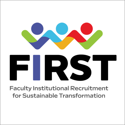 FIRST logo - Faculty Institutional Recruitment for Sustainable Transformation