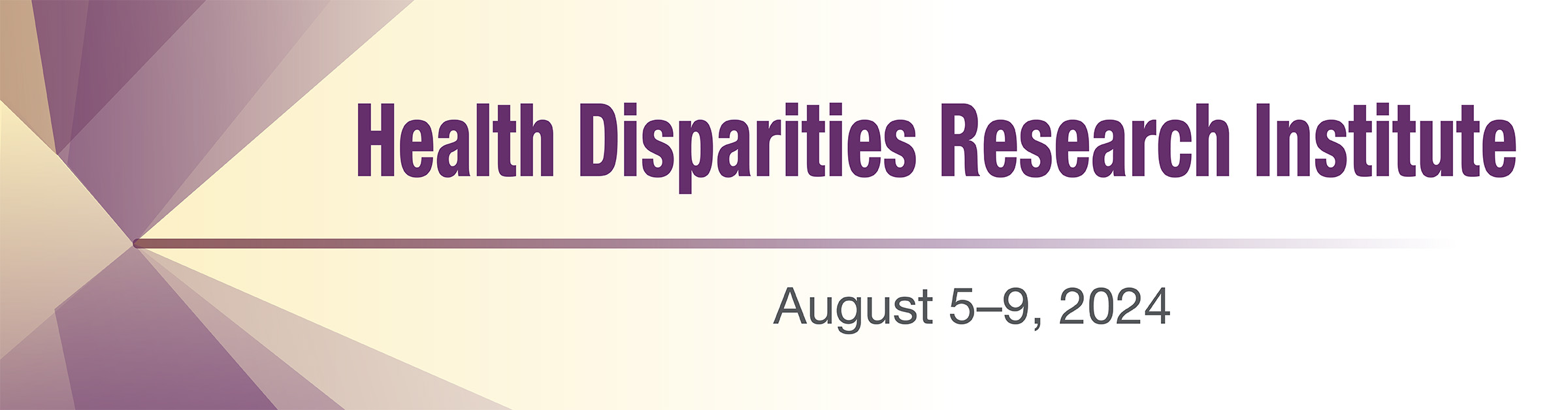 NIMHD Health Disparities Research Institute: Aug. 5-9, 2024