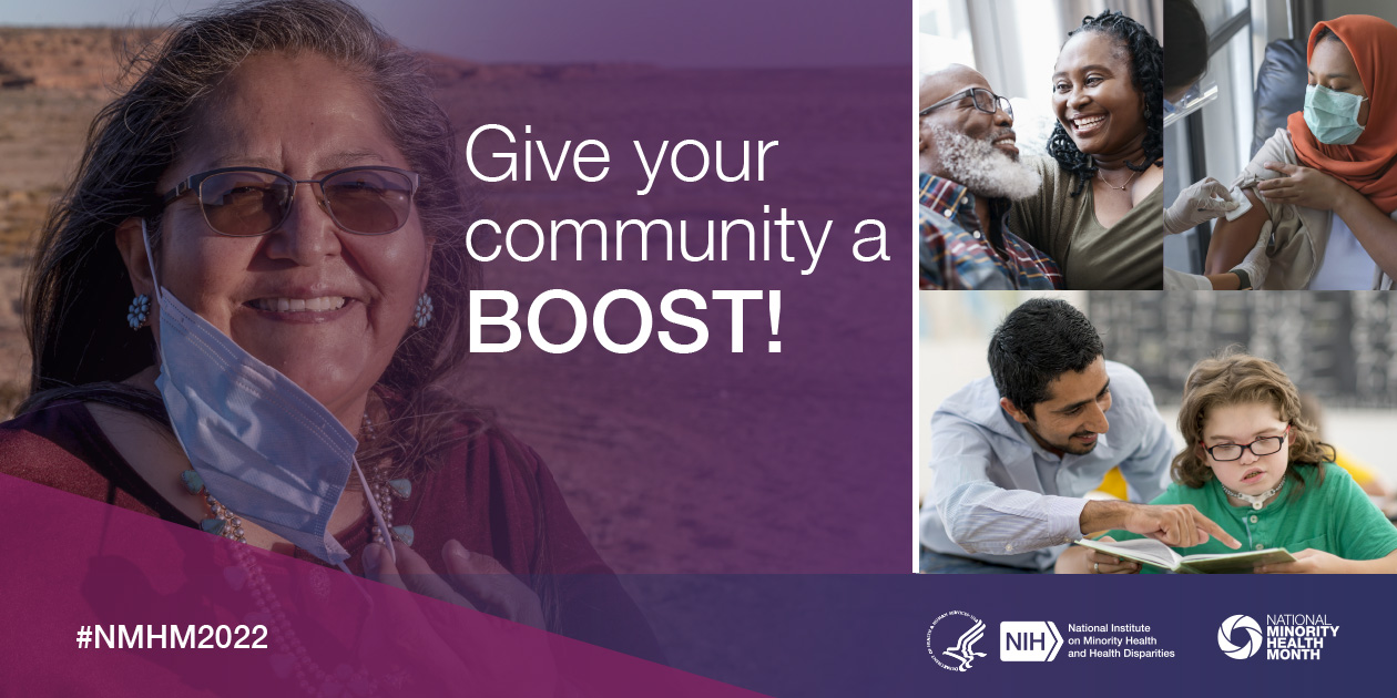 NMHM 2022 social card Give Your Community a Boost option A