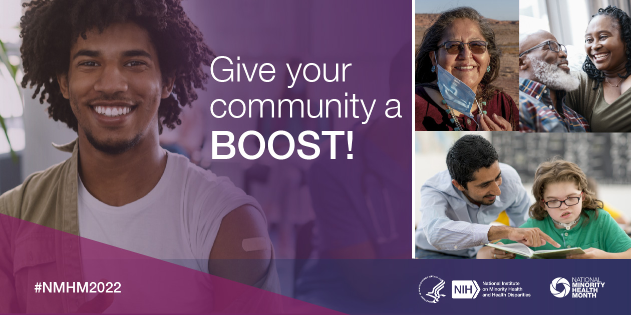 NMHM 2022 social card Give Your Community a Boost option B