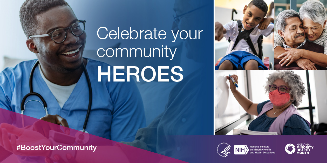NMHM 2022 social card Celebrate Your Community Heroes