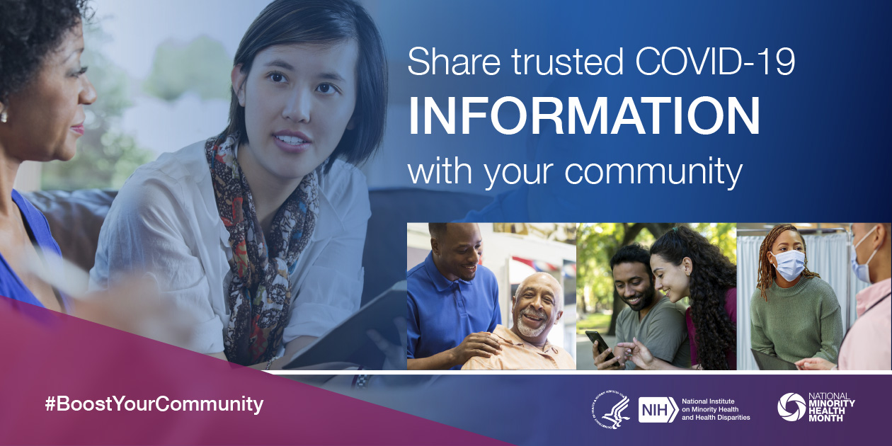 NMHM 2022 social card Share Trusted COVID-19 Info With Your Community