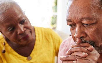 Two elderly African Americans