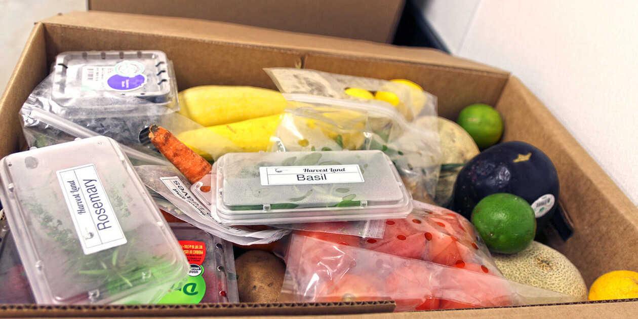 A box of Osaga harvest